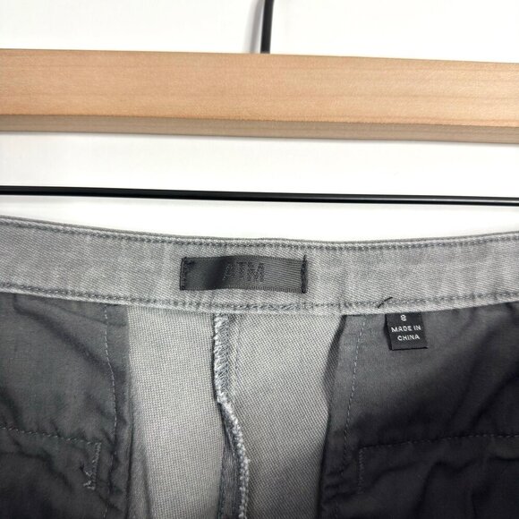 ATM Enzyme Wash Slim Pants Gray - Picture 7 of 7